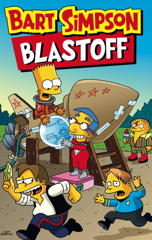 Паперова книга «Bart Simpson - Blast-Off», автор Метт Грьонінг - фото №1