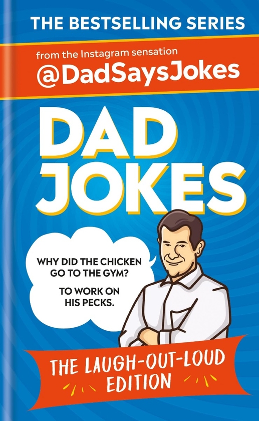 Паперова книга «Dad Jokes. The Laugh-out-loud edition» - фото №1