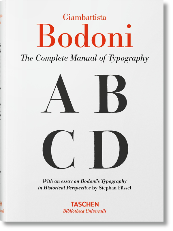 Бумажная книга «Bodoni: Manual of Typography», автор Стефан Фюссель - фото №1