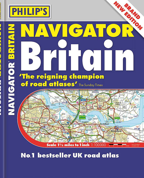 Паперова книга «Philip's Navigator Britain» - фото №1