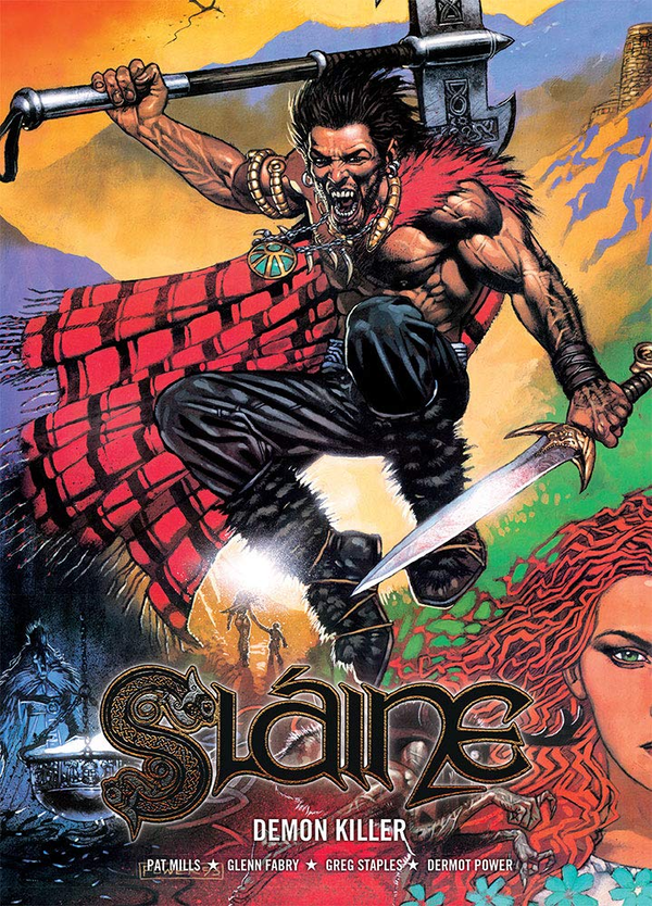Бумажная книга «Slain. Demon Killer», автор Пэт Миллс - фото №1