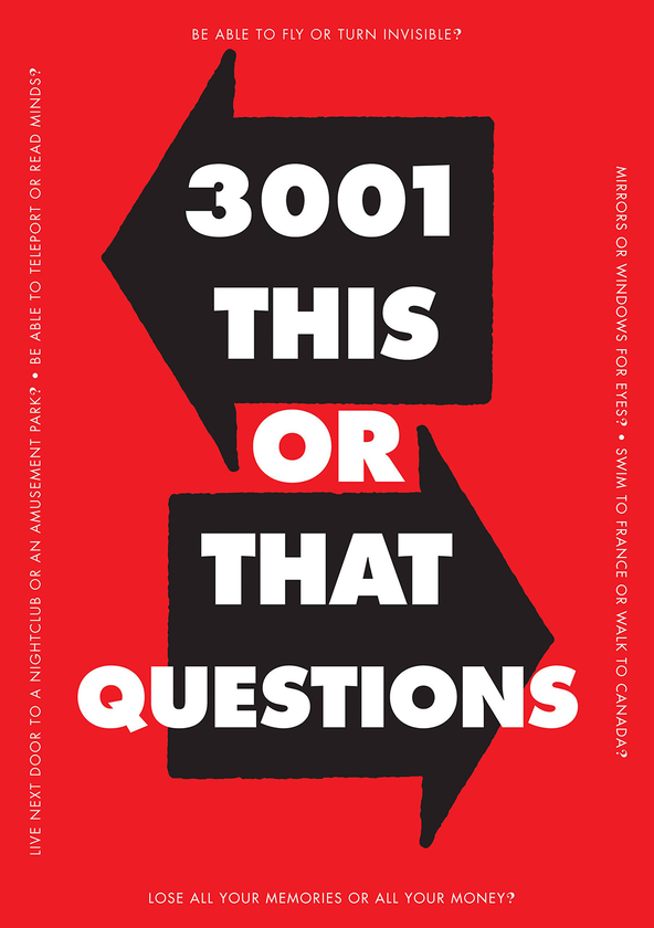 Бумажная книга «3,001 This or That Questions» - фото №1