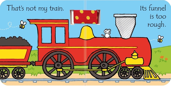 Паперова книга «That's Not My Train Buggy Book», автор Фіона Вотт - фото №1