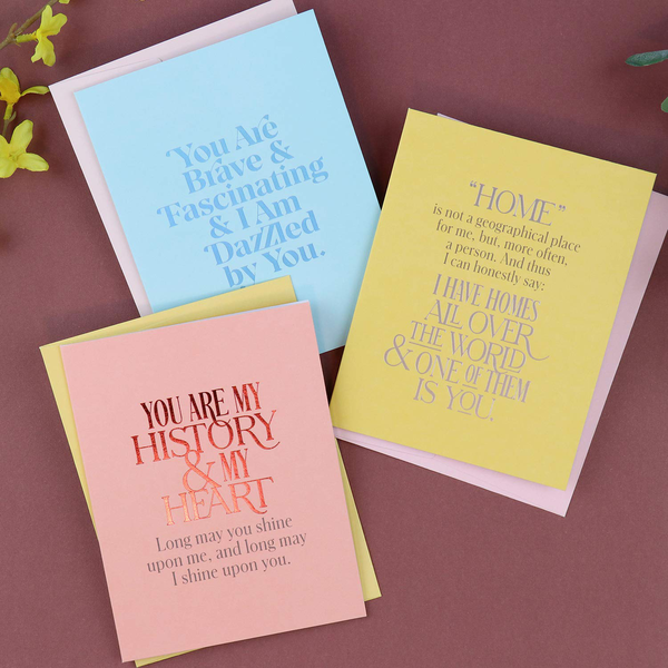 Паперова книга «Elizabeth Gilbert Brave & Fascinating Card (Pack of 6)», авторів Елізабет Ґілберт, Емілі Макдауелл - фото №1