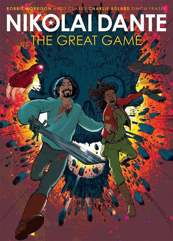Бумажная книга «Nikolai Dante. The Great Game», авторов Робби Моррисон, Саймон Фрейзер, Чарли Адлард - фото №1