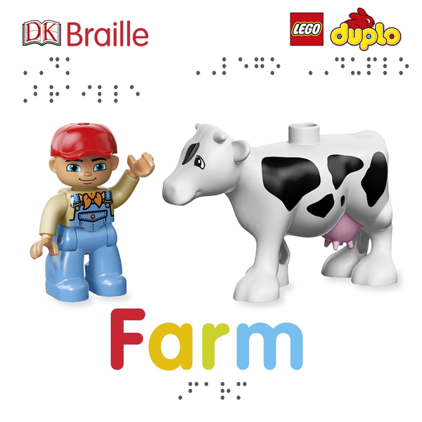 [object Object] «DK Braille LEGO DUPLO Farm», автор Эмма Грандж - фото №1