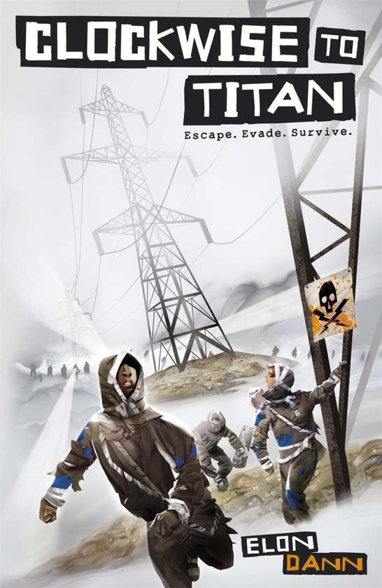 Паперова книга «Clockwise to Titan», автор Елон Данн - фото №1