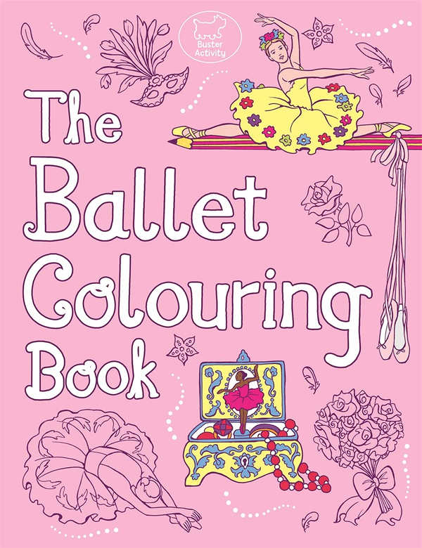 Паперова книга «The Ballet Colouring Book», автор Енн Кронхаймер - фото №1