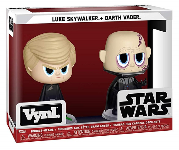 «Коллекционная фигурка Funko Pop! Vynl Star Wars Darth Vader & Luke Skywalker (FK31623)», бренда Funko Pop - фото №1