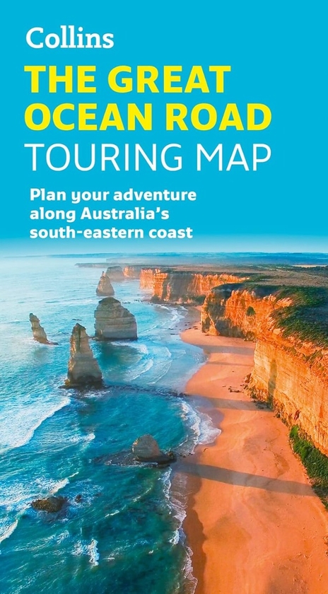 [object Object] «Collins The Great Ocean Road Touring Map. Plan Your Adventure Along Australia's South-Eastern Coast» - фото №1