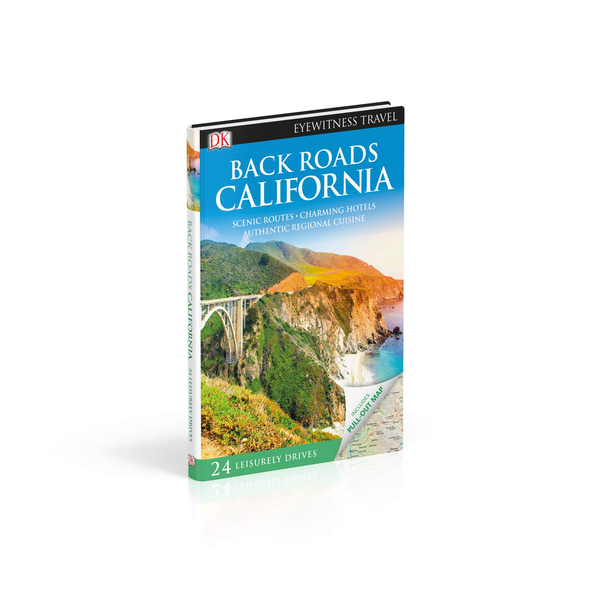 Паперова книга «Back Roads California» - фото №1