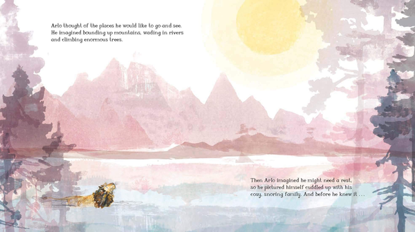 Бумажная книга «Arlo The Lion Who Couldn't Sleep», автор Кэтрин Рейнер - фото №1