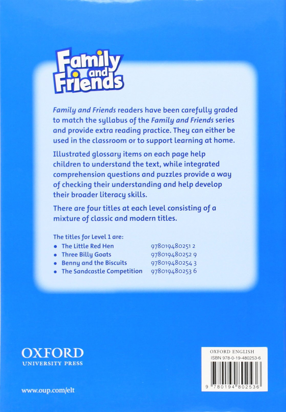 Паперова книга «Family and Friends 1. Reader C. The Sandcastle Competition», автор Джулі Пенн - фото №1