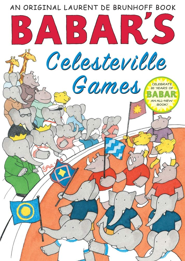 Бумажная книга «Babar's Celesteville Games», автор Лорен де Брюнхофф - фото №1
