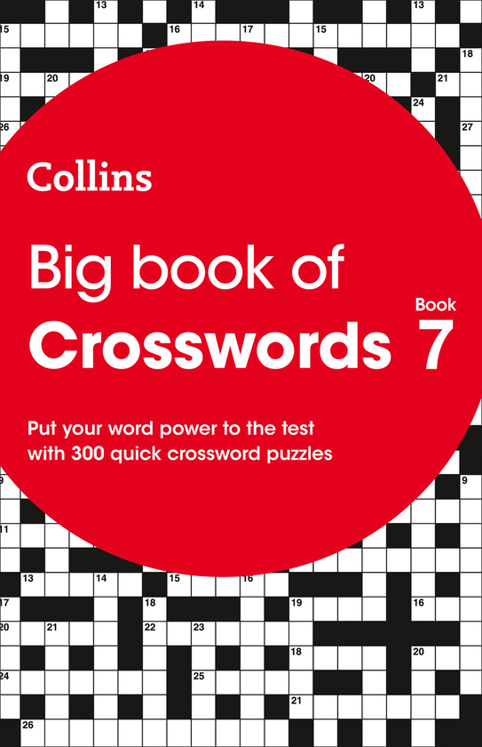 Паперова книга «Big Book of Crosswords Book 7: 300 quick crossword puzzles» - фото №1