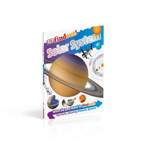 Паперова книга «DKfindout! Solar System», автор Сара Крудадс - фото №1