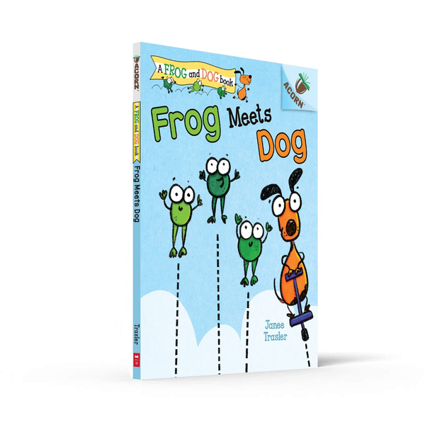 Бумажная книга «Frog Meets Dog», автор Джени Траслер - фото №1