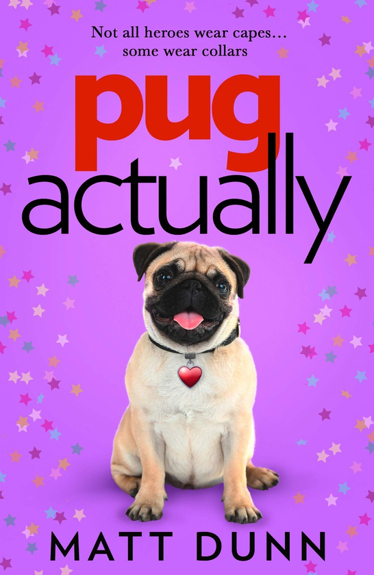 Паперова книга «Pug Actually», автор Метт Данн - фото №1