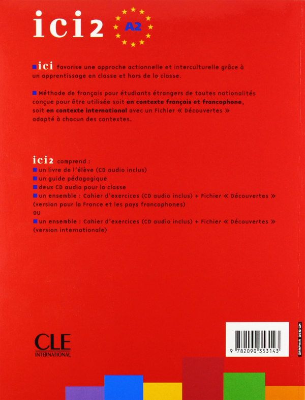 Паперова книга «ICI: Livre De L'Etudiant (+CD)» - фото №1