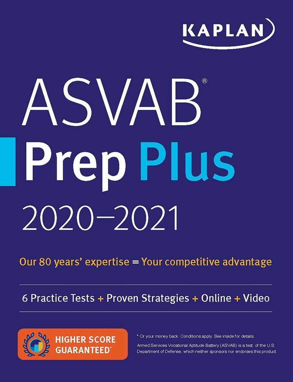 Бумажная книга «ASVAB Prep Plus 2020-2021 : 6 Practice Tests + Proven Strategies + Online + Video» - фото №1
