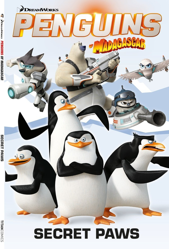 Паперова книга «Penguins Of Madagascar. Volume 4. Secret Paws», автор Каван Скотт - фото №1