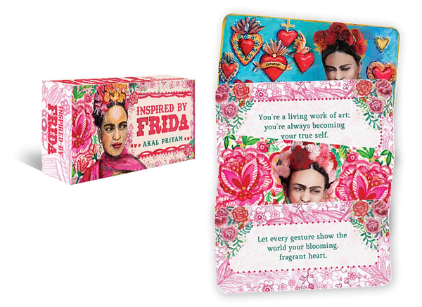 Паперова книга «Inspired by Frida», автор Акал Прітам - фото №1