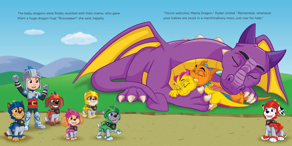 Паперова книга «PAW Patrol: Daring Dragon Rescue Picture Book» - фото №1