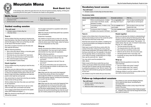 Паперова книга «Guided Reading Handbook Purple to Lime: Complete Teaching and Assessment Support» - фото №1