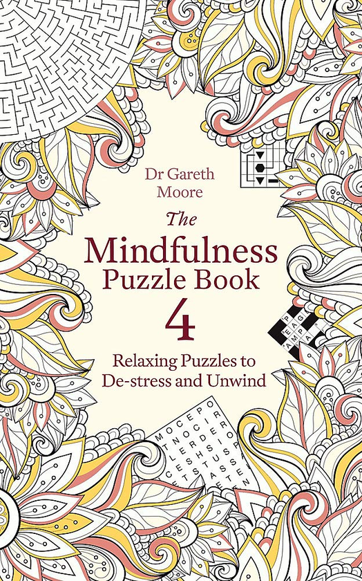 [object Object] «The Mindfulness Puzzle Book 4. Relaxing Puzzles to De-stress and Unwind», автор Гарет Мур - фото №1