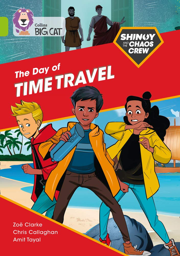 Бумажная книга «Shinoy and the Chaos Crew. The Day of the Time Travel. Band 11/Lime» - фото №1