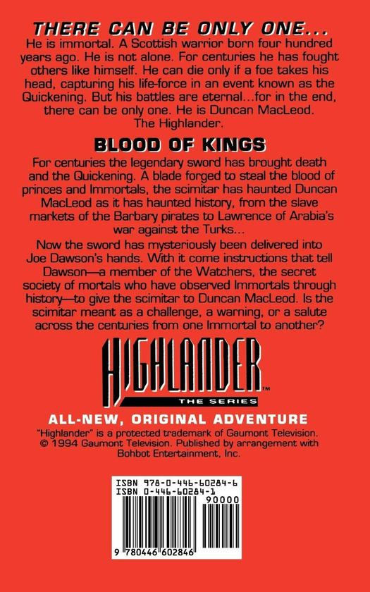 Бумажная книга «Highlander. Scimitar», автор Эшли МакКоннелл - фото №1