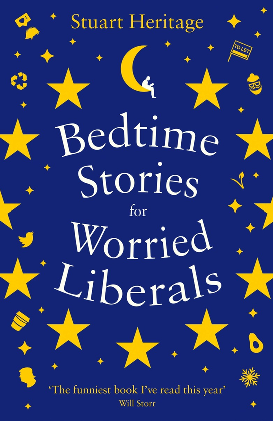 Паперова книга «Bedtime Stories for Worried Liberals», автор Стюарт Херітідж - фото №1