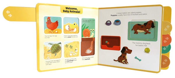 Бумажная книга «Baby Animals», автор Стефани Бэбин - фото №1