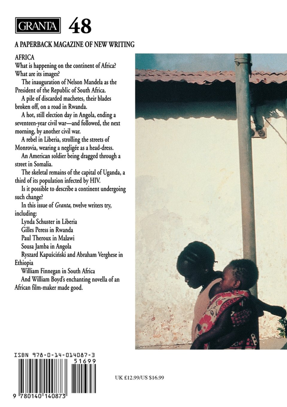 Бумажная книга «Granta 48. Africa » - фото №1