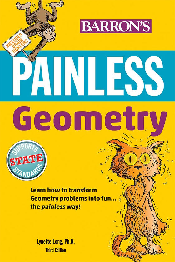 Паперова книга «Painless Geometry», автор Лінетт Лонг - фото №1