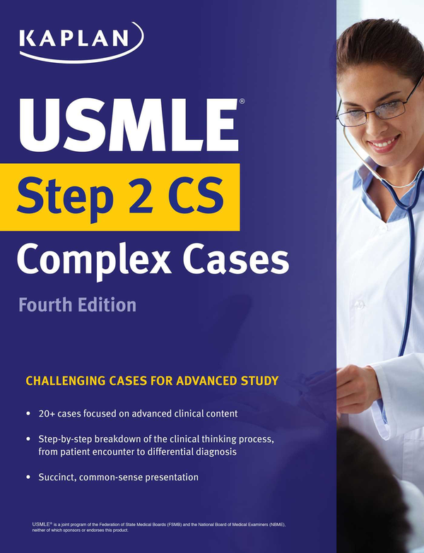 Паперова книга « USMLE Step 2 CS Complex Cases : Challenging Cases for Advanced Study» - фото №1