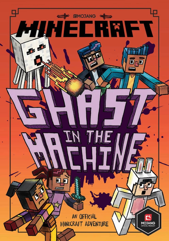Бумажная книга «Minecraft. Ghast in the Machine (Minecraft Woodsword Chronicles #4)», автор Ник Элиопулос - фото №1