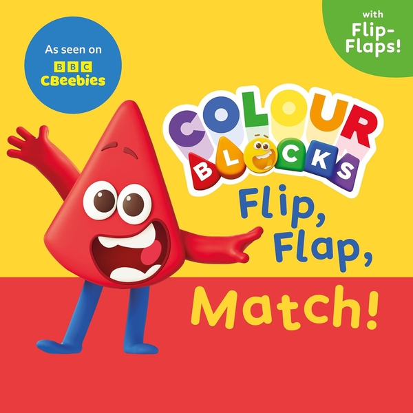 Паперова книга «Colourblocks Flip, Flap, Match!» - фото №1