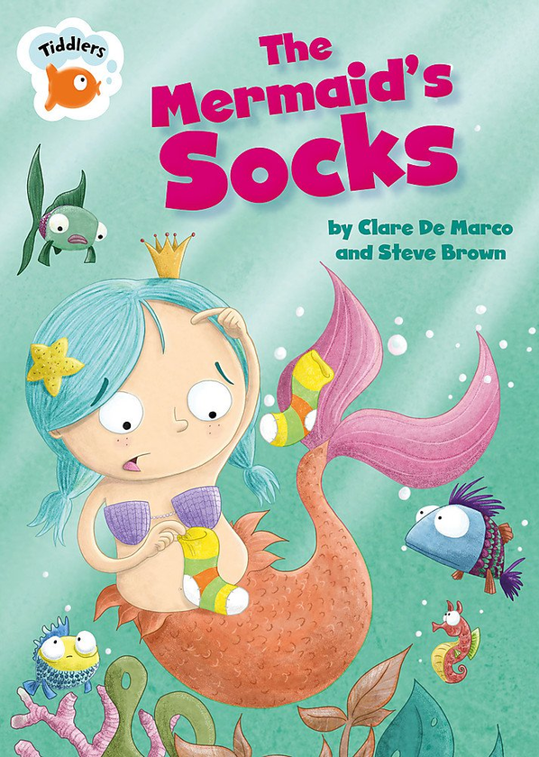 Паперова книга «Tiddlers: The Mermaid's Socks», автор Клер Де Марко - фото №1
