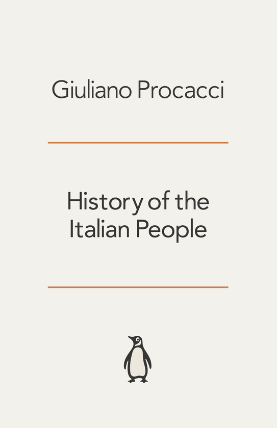 Бумажная книга «History of the Italian People», автор Джулиано Прокаччи - фото №1