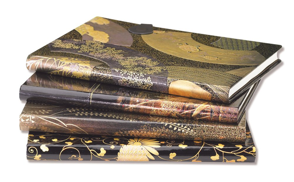  «Записная книжка Paperblanks Японская лакированная шкатулка Сидаре слим в линию (PB1406-5)», бренда Paperblanks - фото №1