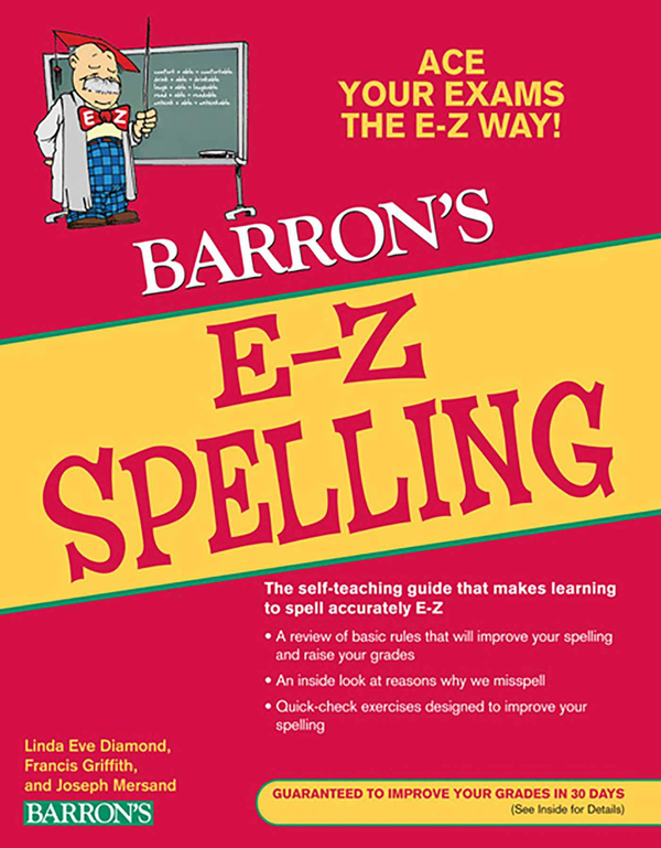 Бумажная книга «E-Z Spelling», автор Линда Ив Даймонд - фото №1
