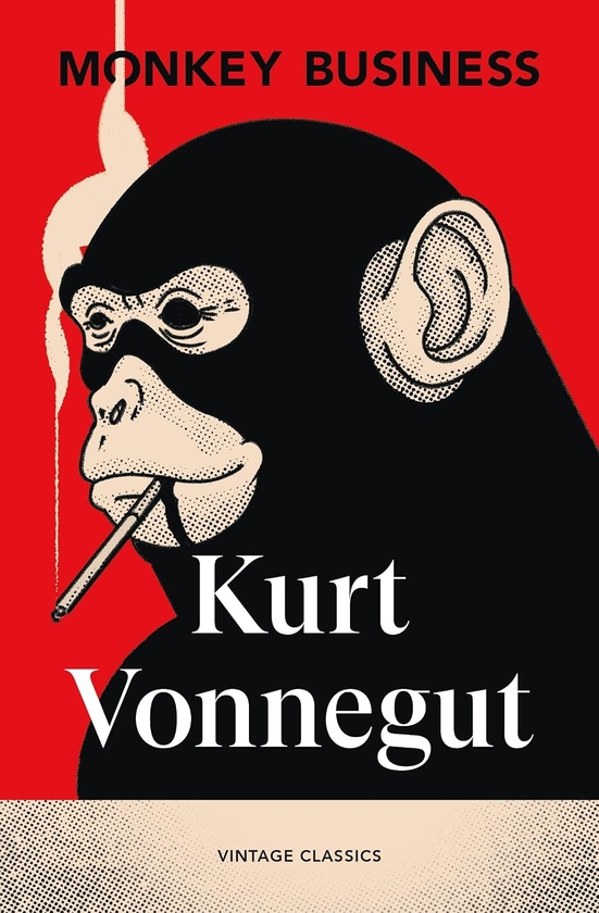 Паперова книга «Monkey Business», автор Курт Воннеґут - фото №1