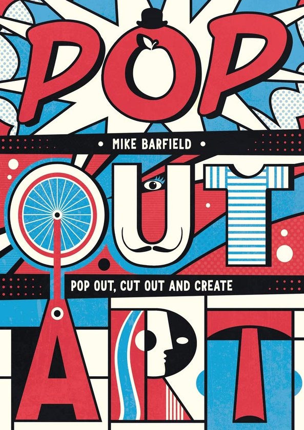 Бумажная книга «Pop Out Art», автор Майк Барфилд - фото №1