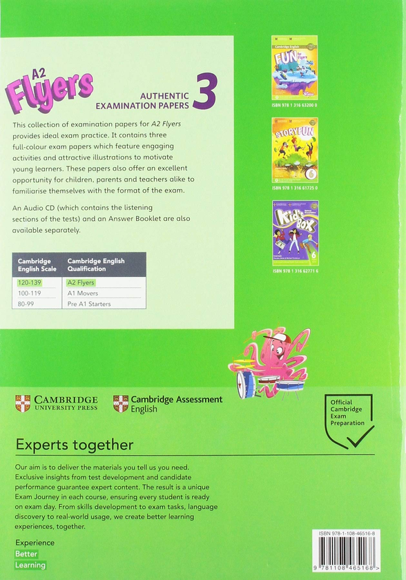 Бумажная книга «Cambridge English Flyers 3 for Revised Exam from 2018 SB» - фото №1