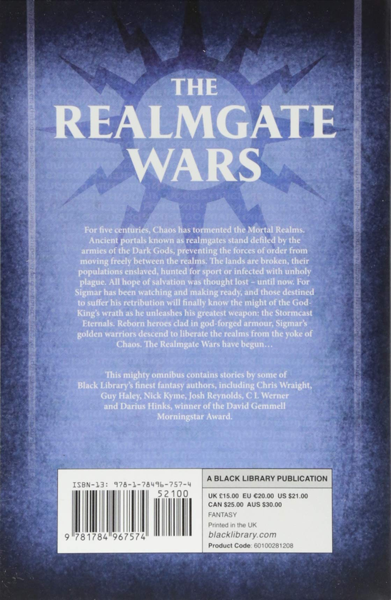 Паперова книга «The Realmgate Wars: Volume 1», авторів Нік Кайм, Гай Хейлі, Кріс Врейт - фото №1