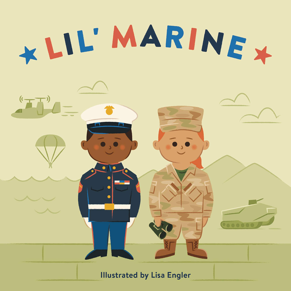 Бумажная книга «Lil' Marine», автор Лиза Энглер - фото №1
