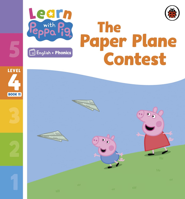 [object Object] «Learn with Peppa Phonics Level 4 Book 11. The Paper Plane Contest» - фото №1