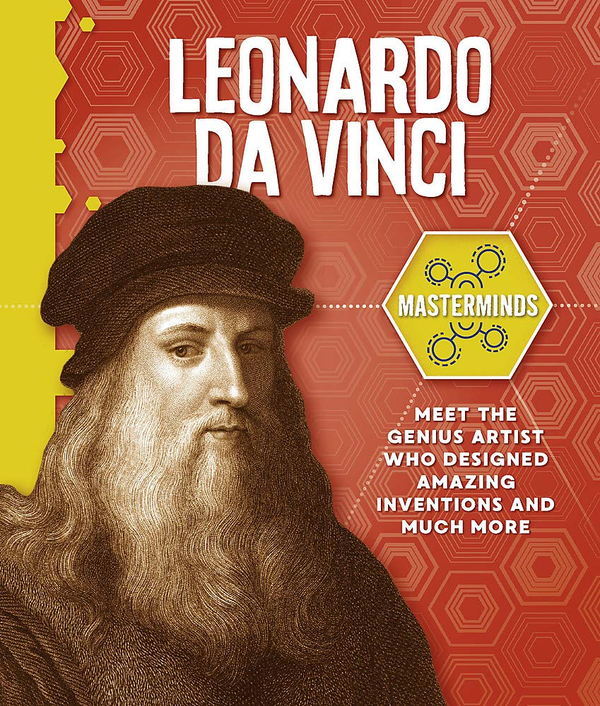 Бумажная книга «Masterminds. Leonardo Da Vinci», автор Стивен Уайт-Томсон - фото №1