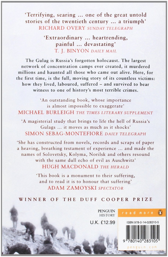 Бумажная книга «Gulag. A History of the Soviet Camps», автор Энн Эпплбаум - фото №1